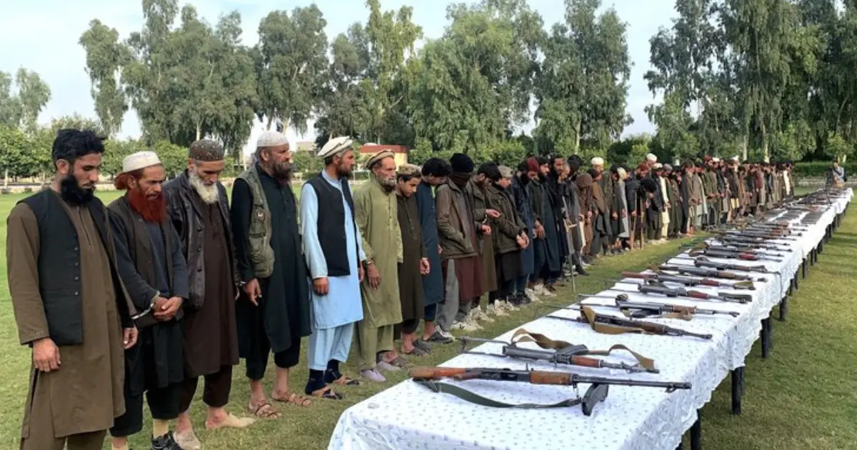 Around 100 IS militants surrender in Afghanistan's Nangarhar